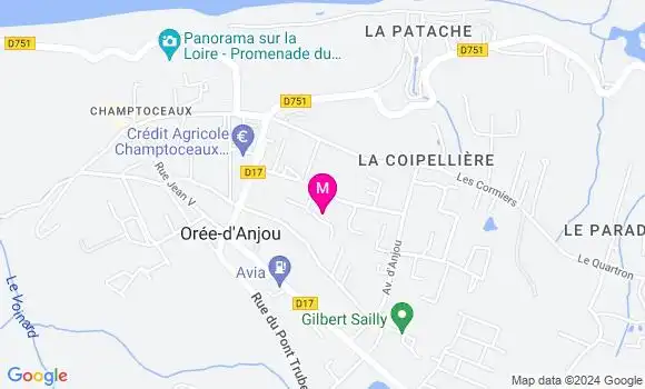 Localisation Dr Estelle Chaillou