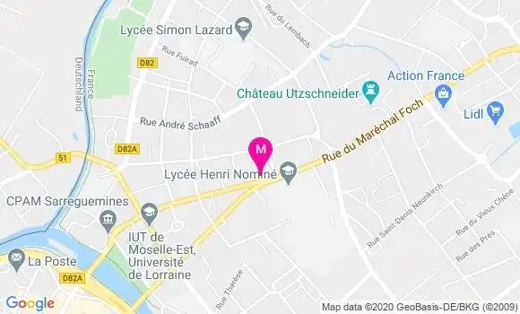 Localisation Dr Pierre Schmitt