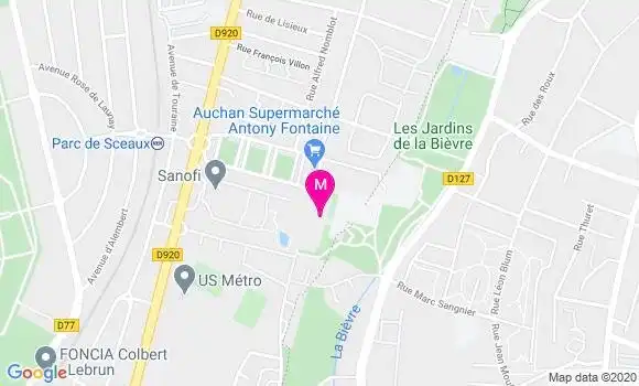 Localisation Dr Amelie Denry