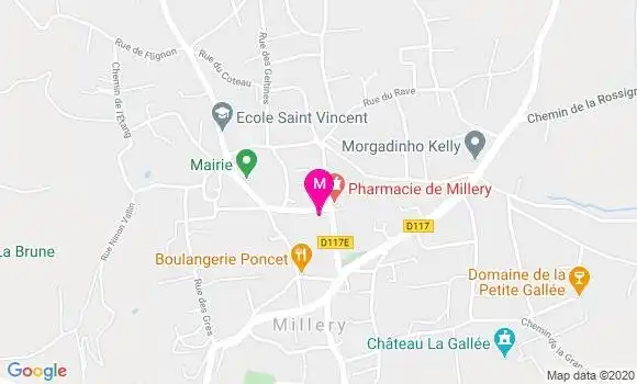 Localisation Dr Claire Berlioz