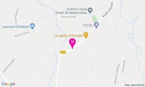 Localisation Dr Emeline Constantin