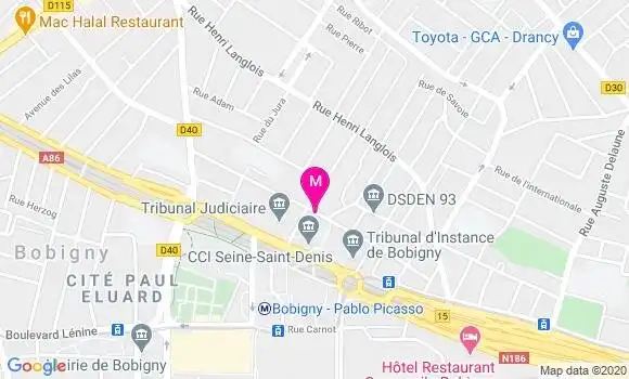 Localisation Dr Abraham Edery