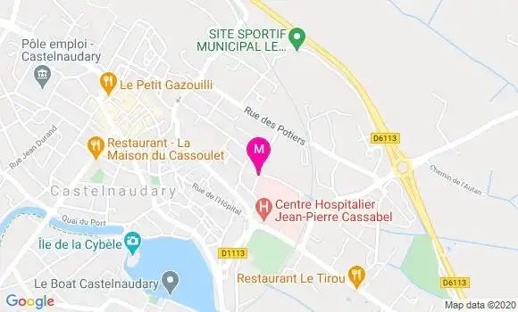 Localisation Dr Philippe Ghestem