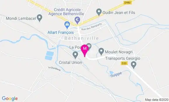 Localisation Dr Laurent Fiabane