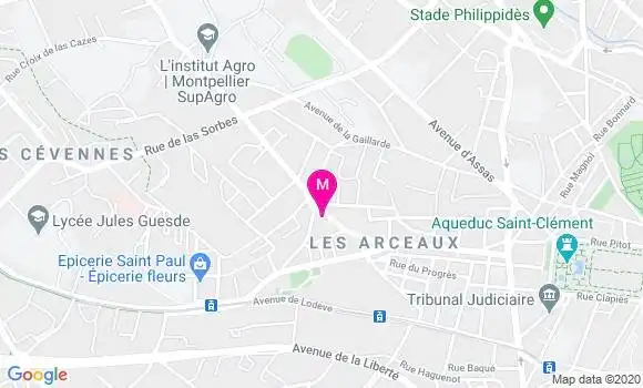 Localisation Dr Isabelle Allal