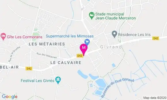 Localisation Dr Alain Restany