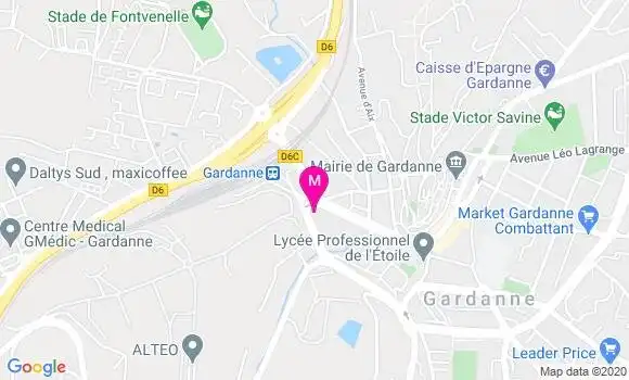 Localisation Dr Laurent Roux