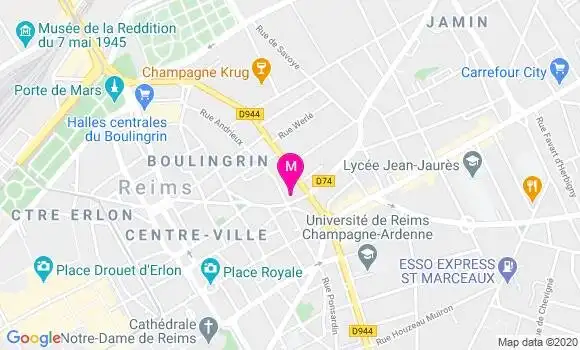 Localisation Dr Nicolas Morel
