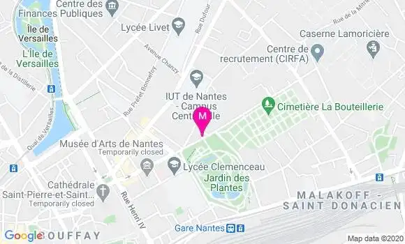 Localisation Dr Ellen Cudennec Arzul