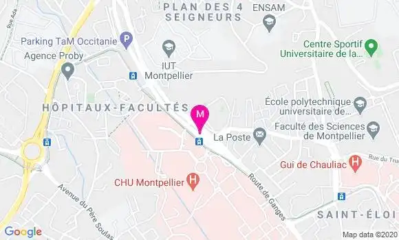 Localisation Dr Amandine Contard