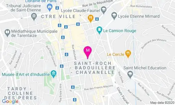 Localisation Dr Amandine Devun
