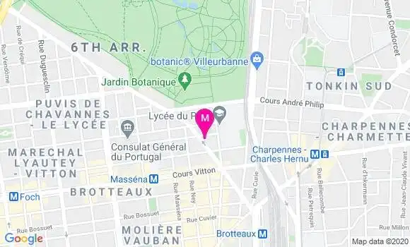 Localisation Dr Benoit Saint Paul
