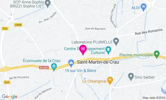 Localisation Dr Clémentine Lassee