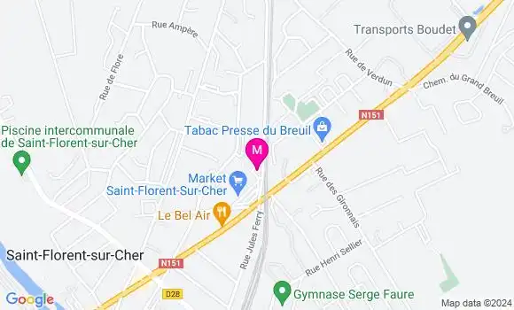 Localisation Dr Aurore Lanaud