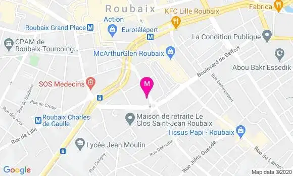 Localisation Dr Maxime Richet