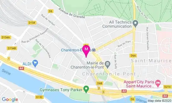 Localisation Dr Adrien Fouquere