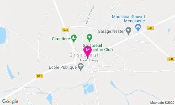 Localisation Dr Louise Seguineau De Preval