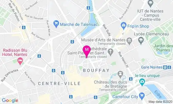 Localisation Dr Fanny Saint Macary