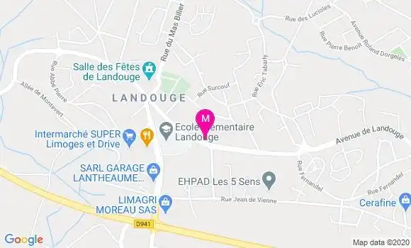 Localisation Dr Elodie De Laplanche
