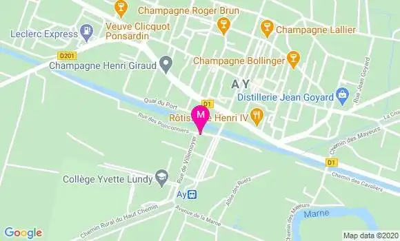 Localisation Dr Thierry Colin