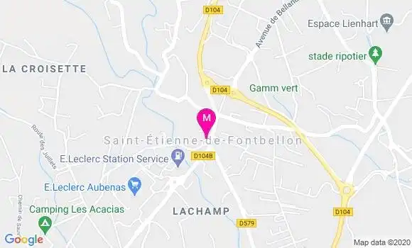 Localisation Dr Benoit Dupuis