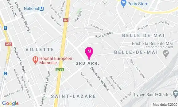 Localisation Dr Patrick Giraut