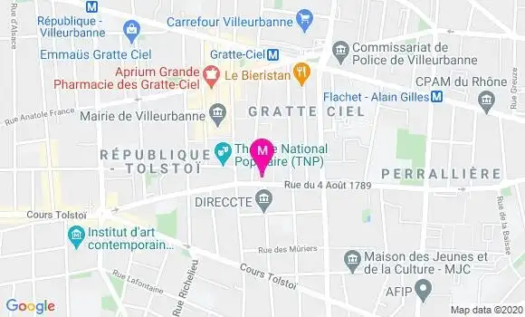 Localisation Dr Virginie Lebas Gilles