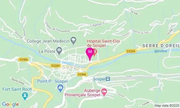 Localisation Dr Maxime Challali