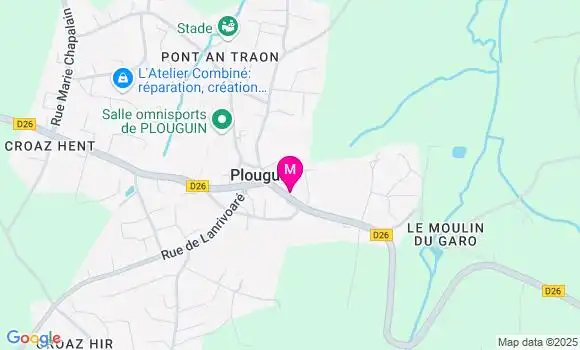 Localisation Dr Pauline Brun