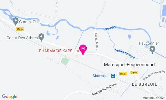 Localisation Dr Aurore Kapella Descombes