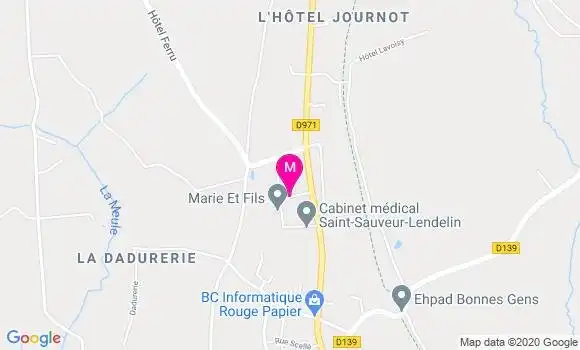 Localisation Dr Frederic Duhem