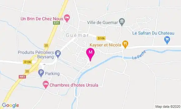 Localisation Dr Nicolas Francois