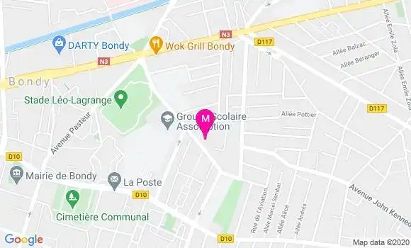 Localisation Dr Djedia Sidhoumi