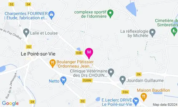 Localisation Dr Cécile Lavergne