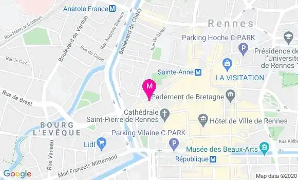 Localisation Dr Isabelle Ollivier