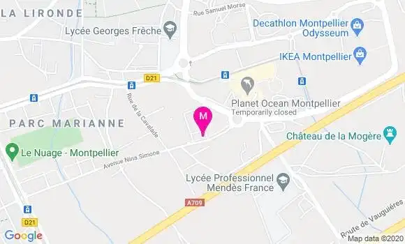 Localisation Dr Amelie Brun