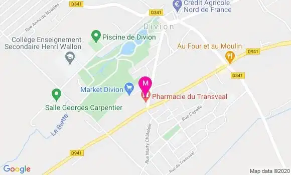 Localisation Dr Helene Bracquart