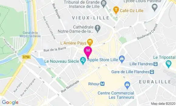Localisation Dr Alexandre Gamelin