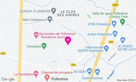 Localisation Dr Aurélie Viard