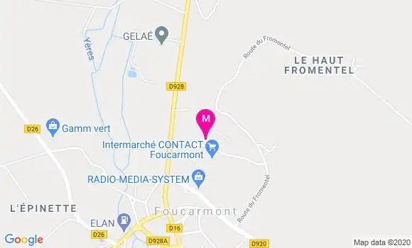 Localisation Dr Mathilde Thiberville