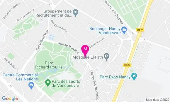 Localisation Dr Abdelkader Mechara