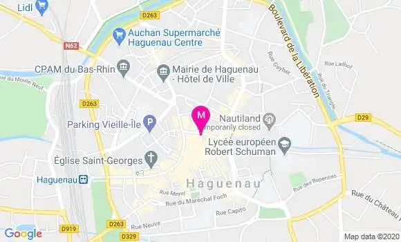 Localisation Dr Lea Le Mouel