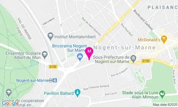 Localisation Dr Isabelle Roux