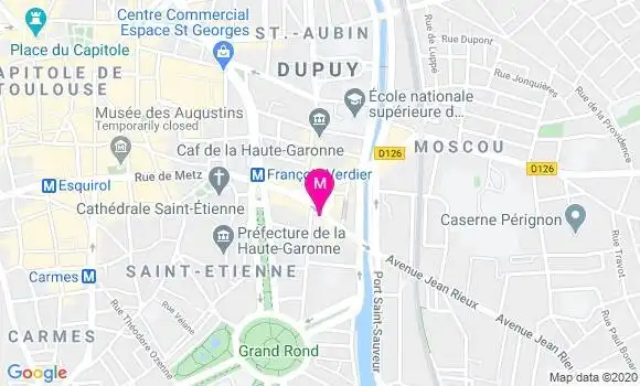 Localisation Dr Guylaine Bimond Arnaud