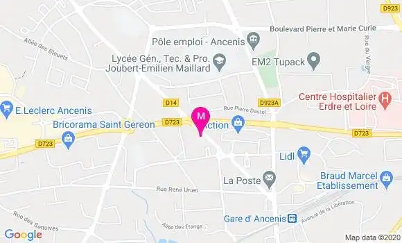 Localisation Dr Malika Slama