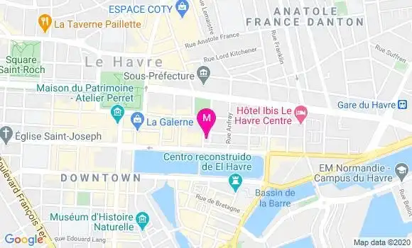 Localisation Dr Arlette Renaux Seiffert