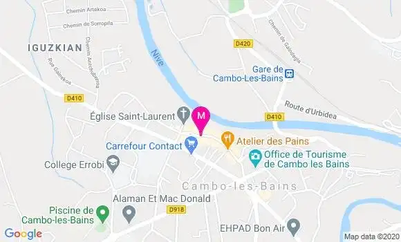 Localisation Dr Sandra Gaiatto
