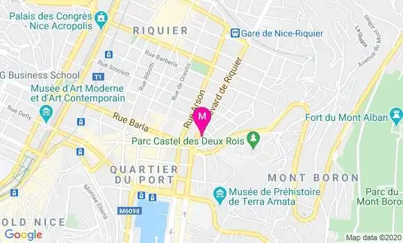 Localisation Dr Bernard Lapinalie