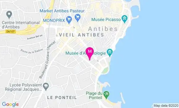 Localisation Dr Maurice Breda