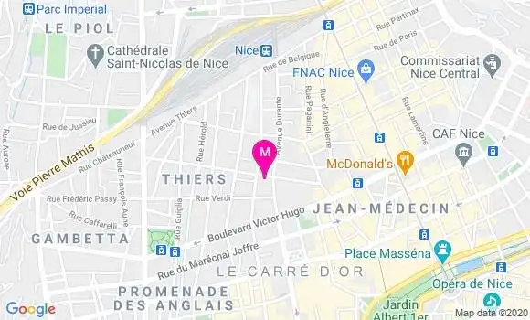 Localisation Dr Olivier Castillo